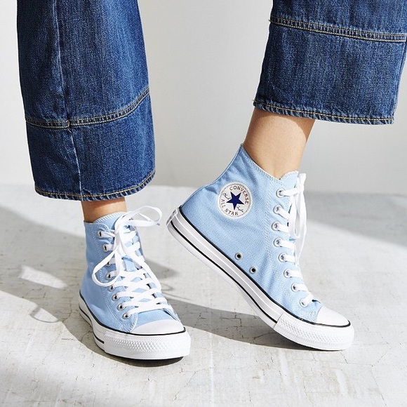 sky blue converse
